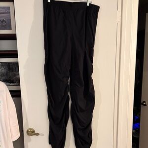 Women's Black Dance Studio HR flared Pants NWOT